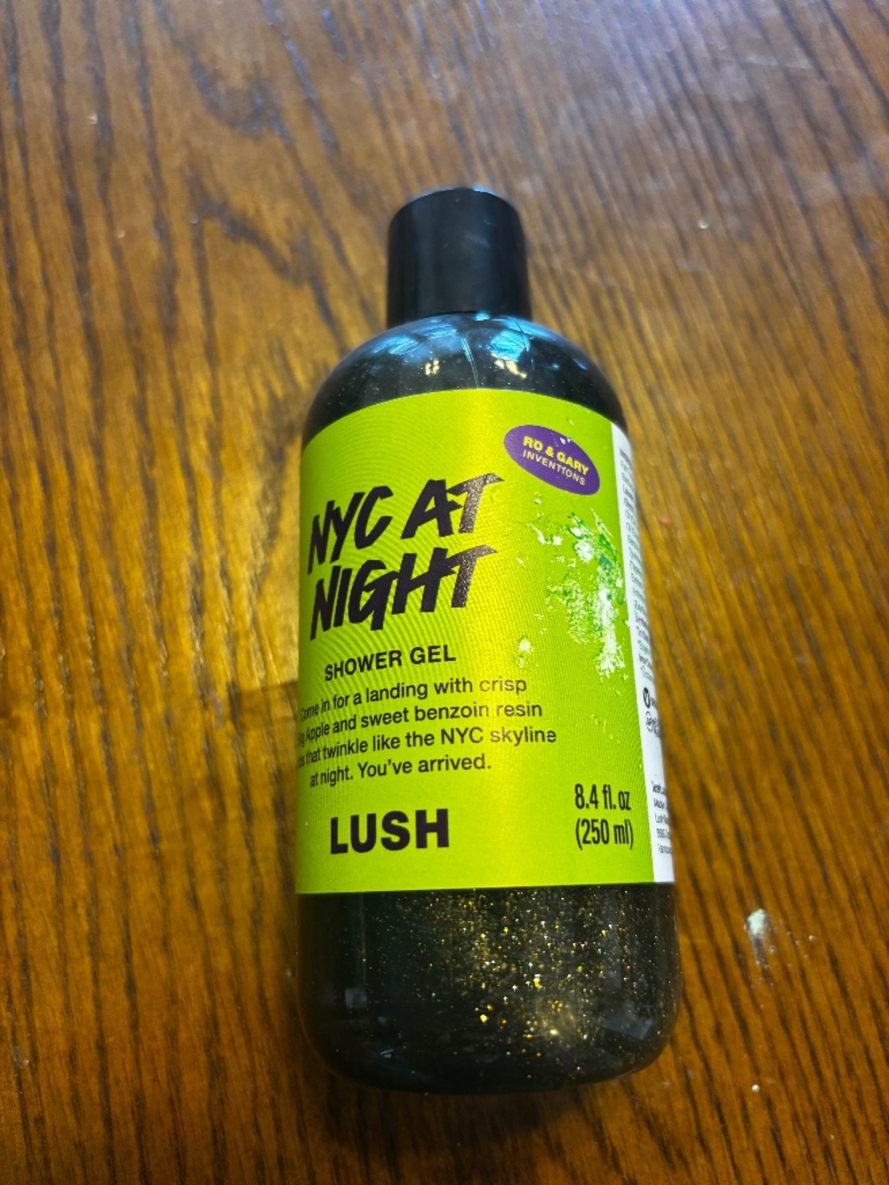 Lush NYC at Night shower gel
